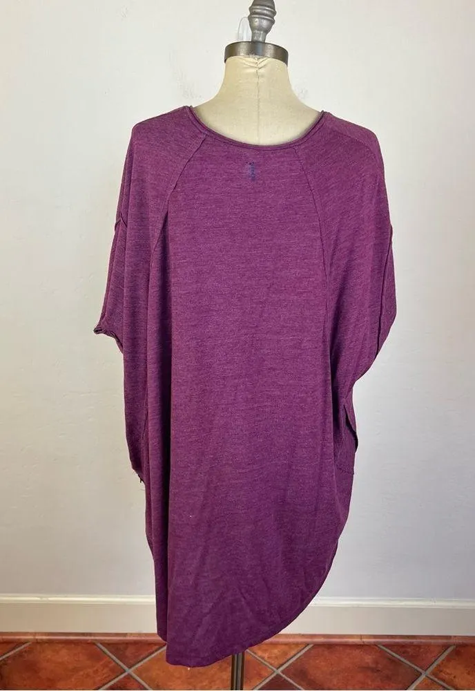Free People Movement Plum Oversize V Neck Tunic - Image 7