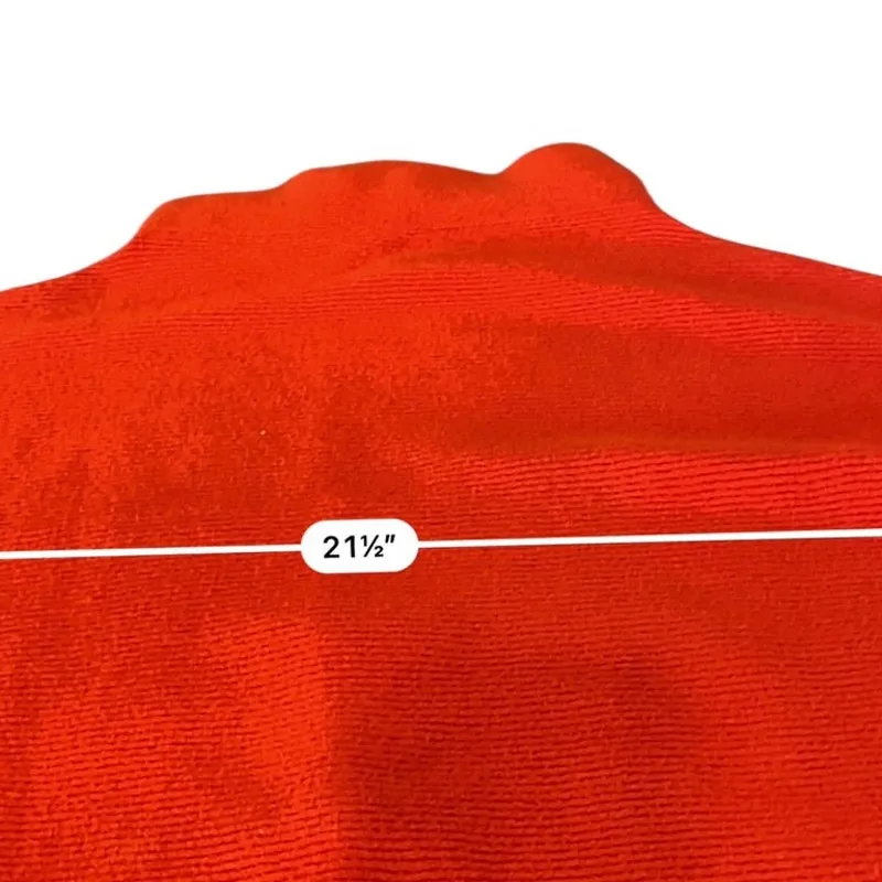 Free People OTTOMAN Slouchy tunic sweater in Red Cowl Neck Size SMALL - Image 5