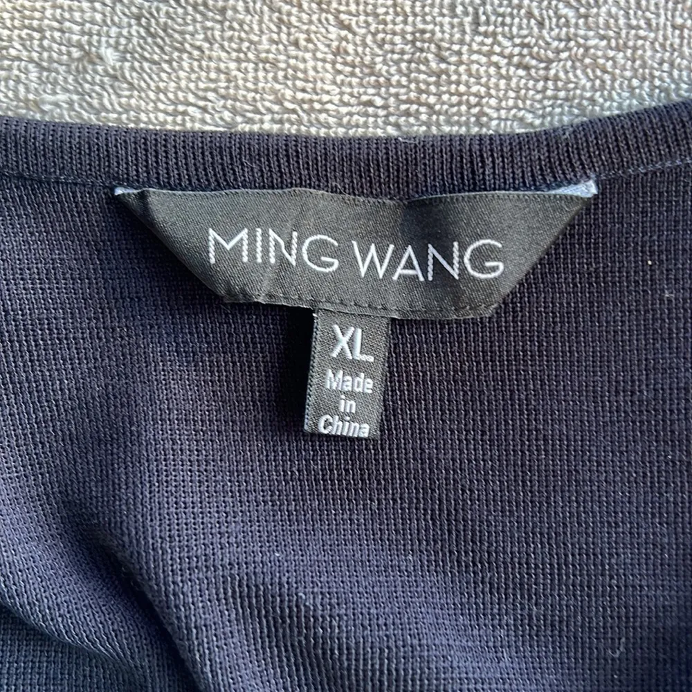 Ming Wang Zebra Print Sleeveless Top - Image 9