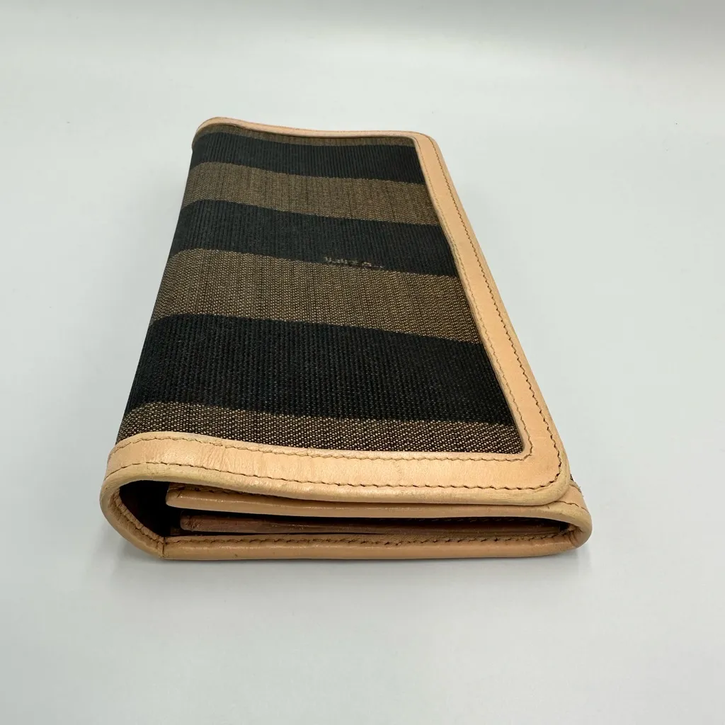 Fendi Pequin Striped Wallet - Image 7