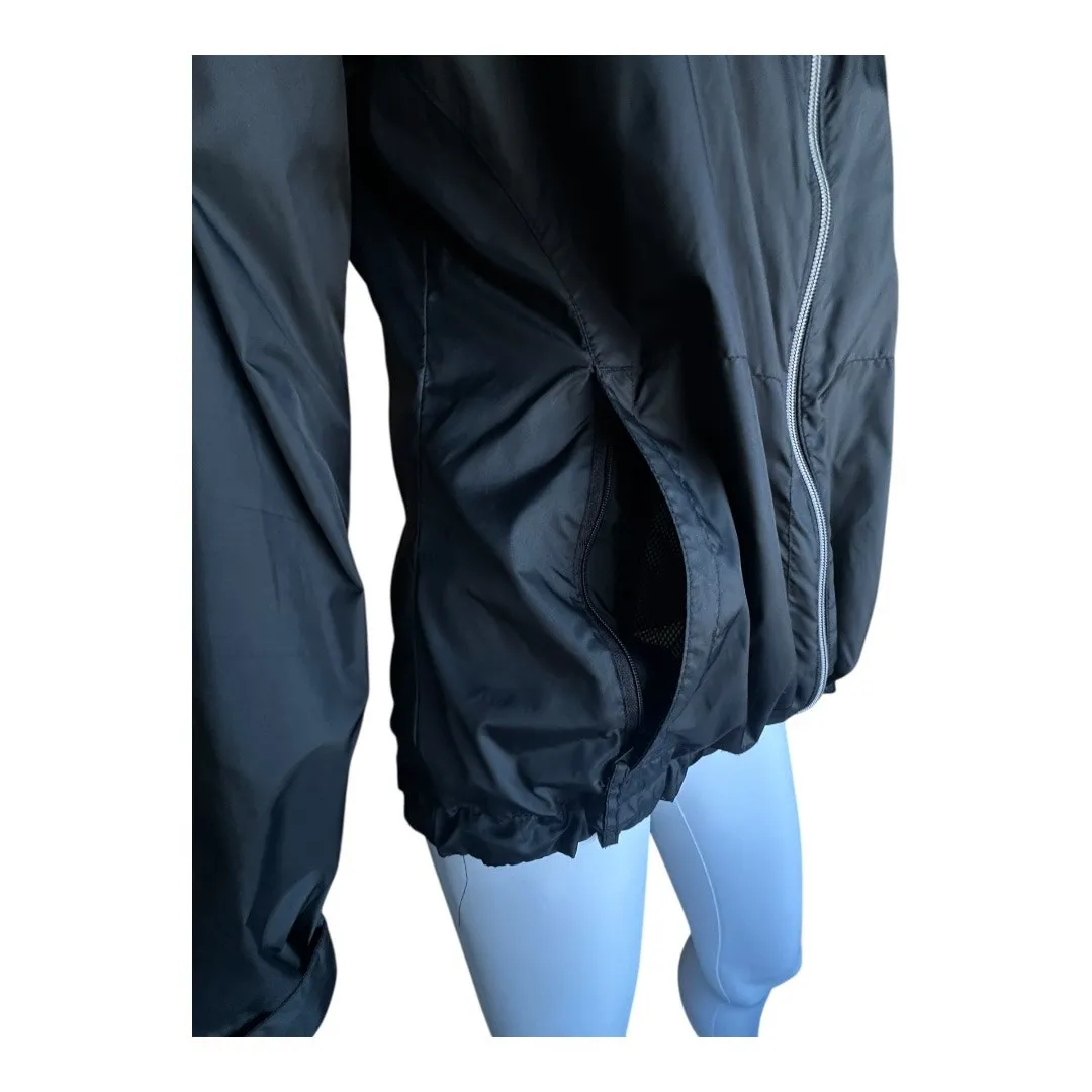 Columbia Switchback III Hooded Packable Jacket womens large black rain coat - Image 10