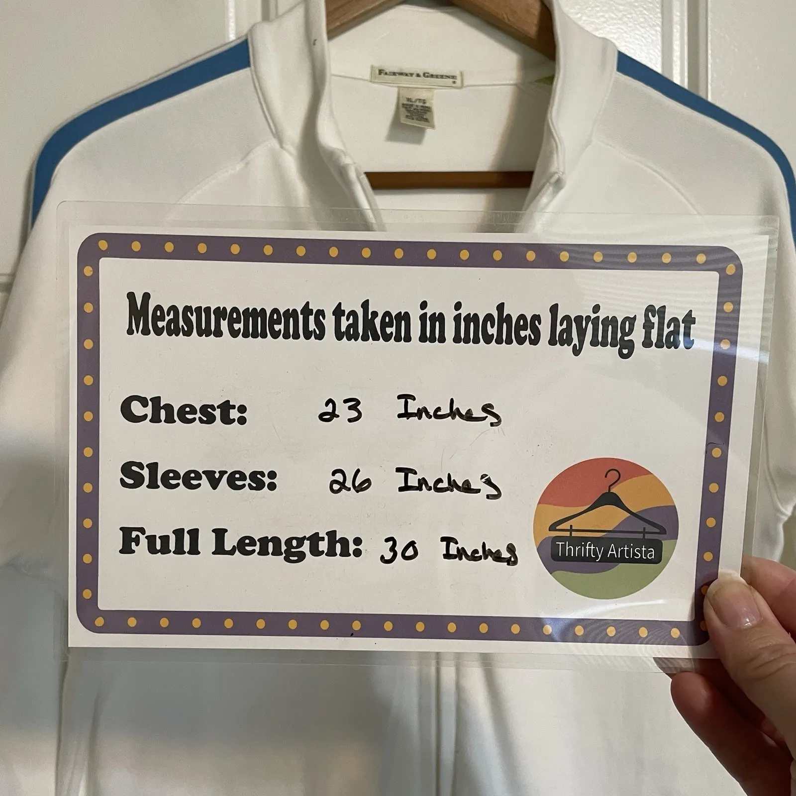 Fairway & Greene Womens XL White Full Zip Track Jacket Athletic Stripes White Size L - Image 2