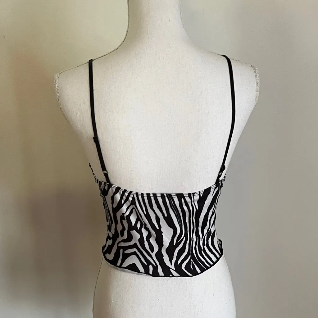Zebra Print Camisole Top - Image 3