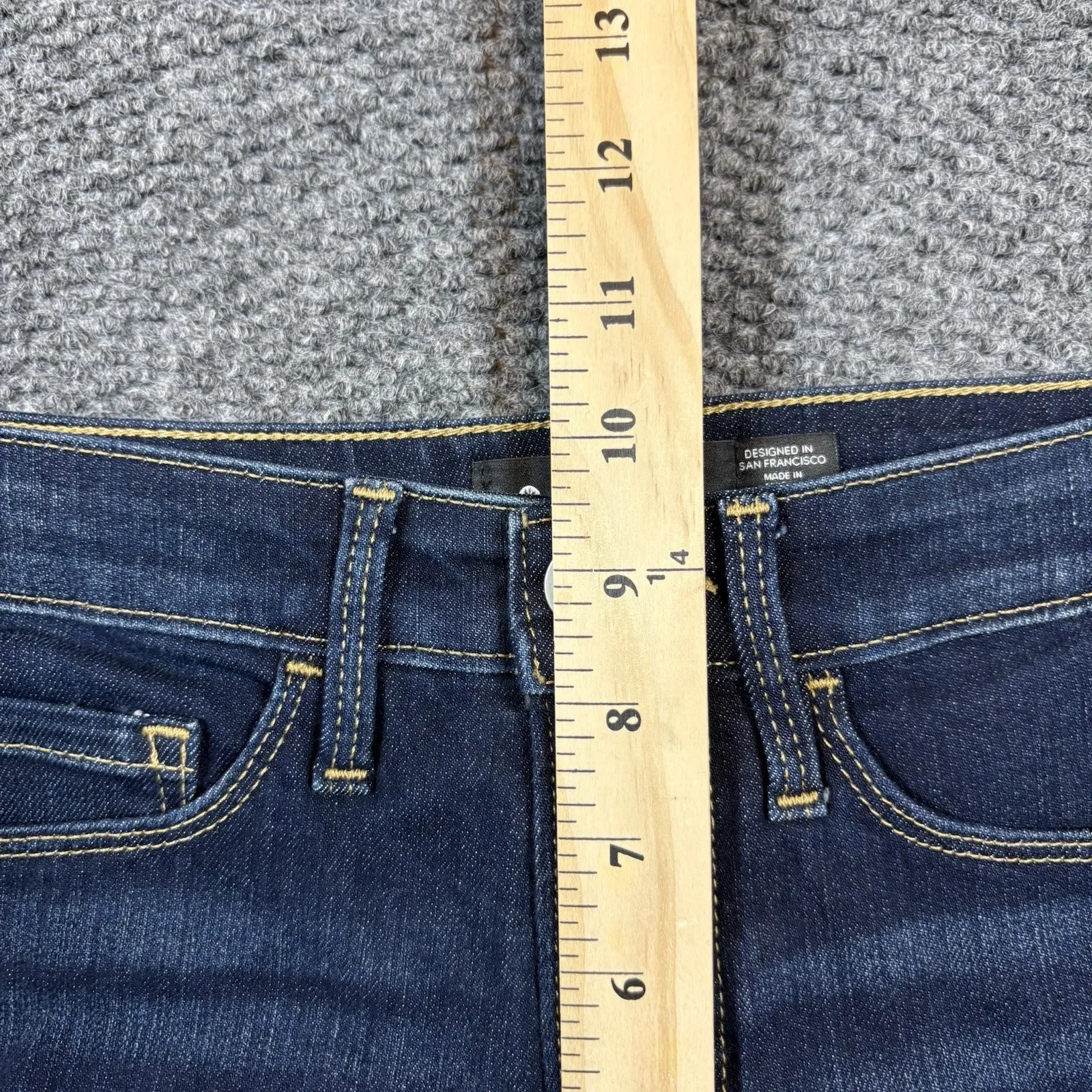 Athleta Jeans Womens 2 Sculptek Ultra Skinny Skinny Midnight Wash Denim - Image 4