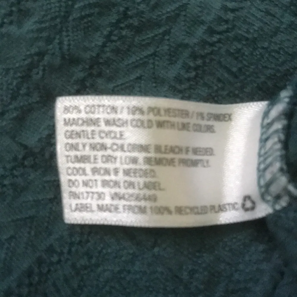 MOSSIMO textured stretchy green tank top size M Size M - Image 5