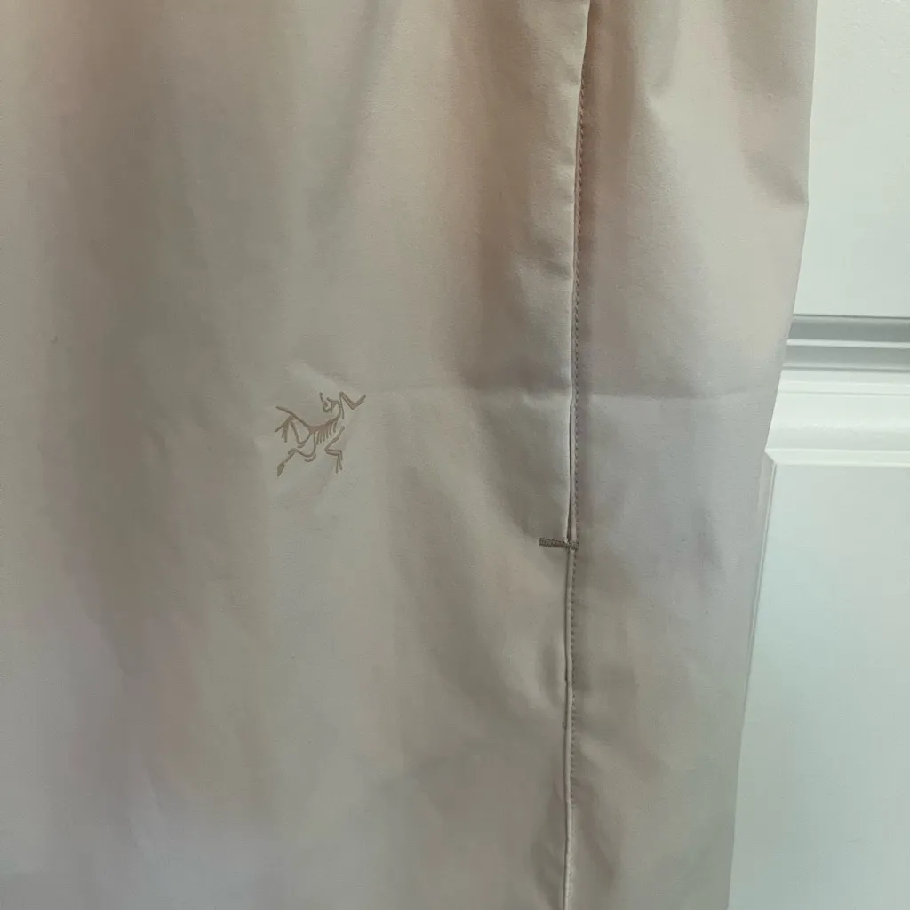 Arc’Teryx Women XL Contenta Dress Blush Pink Pockets Hiking Gorpcore Adj Waist - Image 7