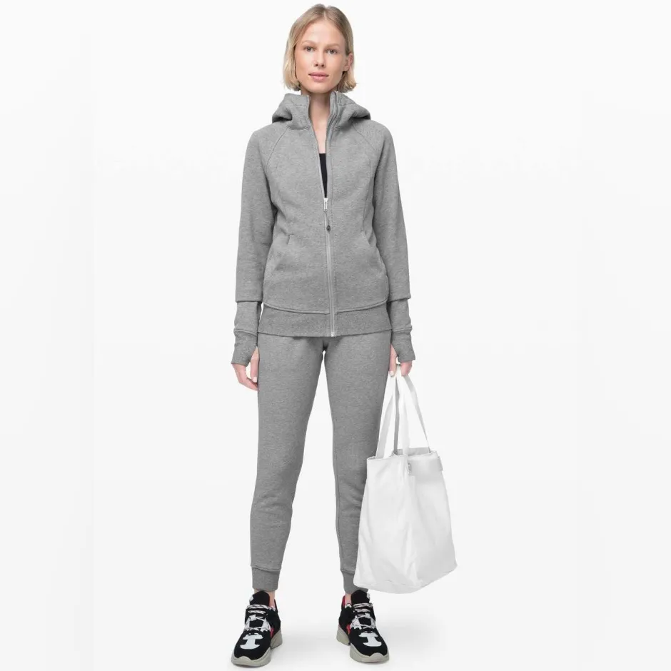 LULULEMON Warm Down Jogger II 28" – Heathered Core Medium Grey Size 6 W5BTCS - Image 2