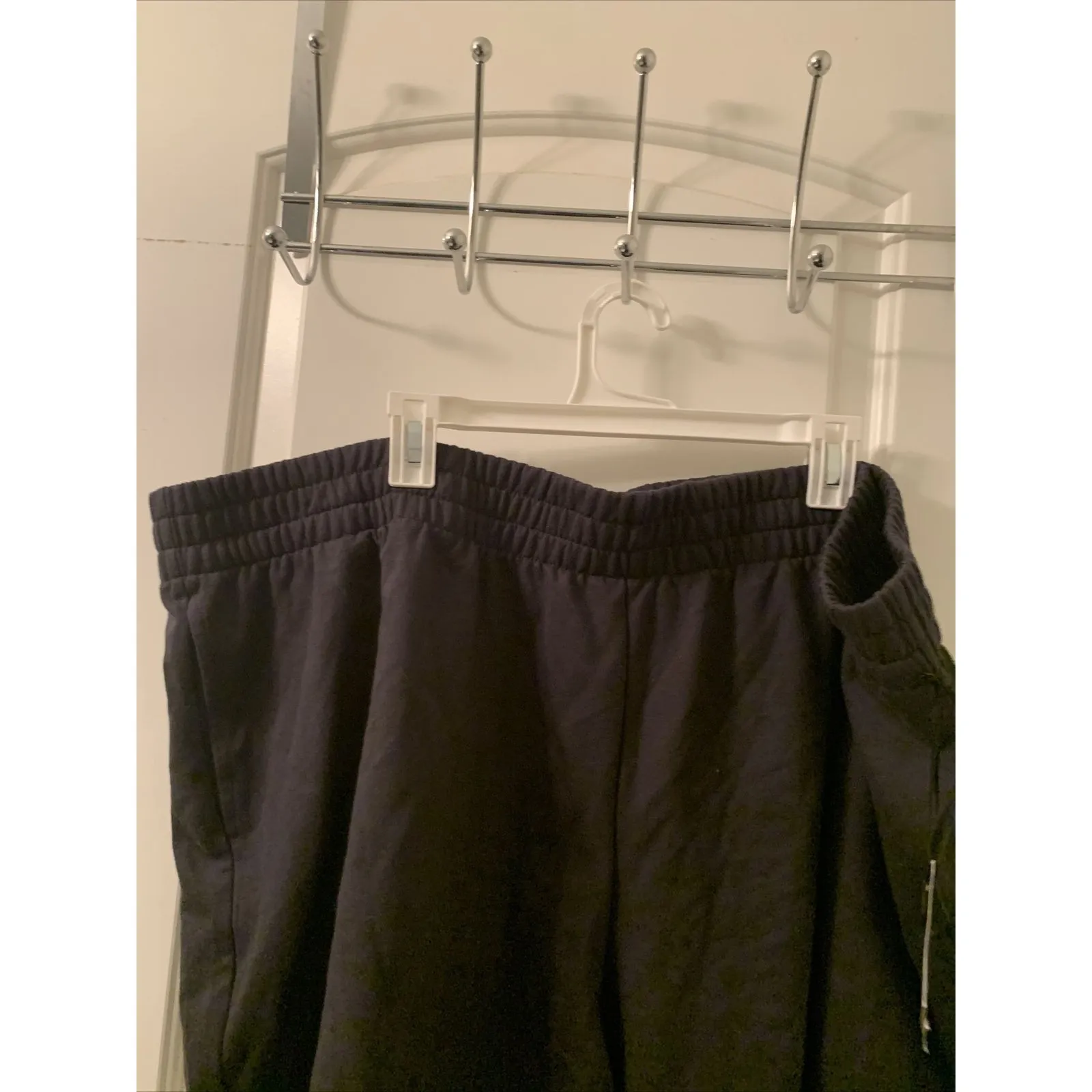 Ava & Viv Women's Plus Athletic Jogging Shorts Sweat Material Size 4X Charcoal - Image 2