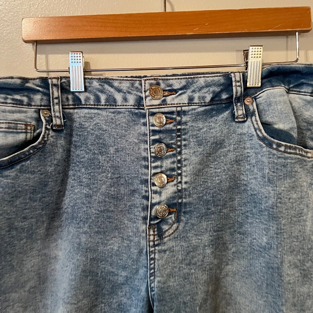 Wild Fable Acid Wash Button Fly - Image 2