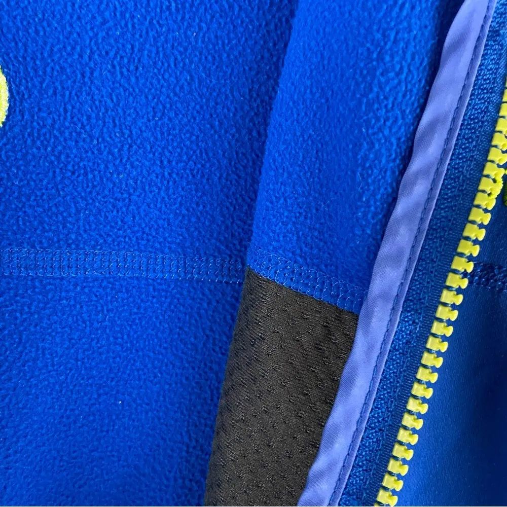 Marmot Radius Stretch Full Zip Fleece Jacket in Ocean Blue Men’s Size Large - Image 7