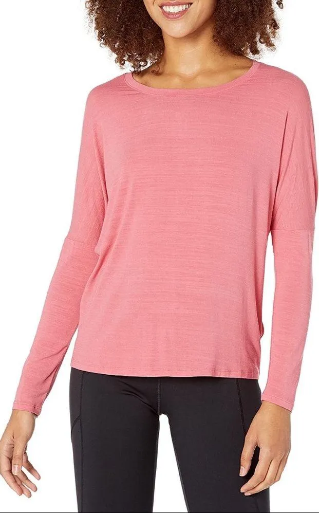 SKECHERS PERFORMANCE Women’s 3/4 Long Sleeve Backless Workout Tee Shirt XS - Image 4