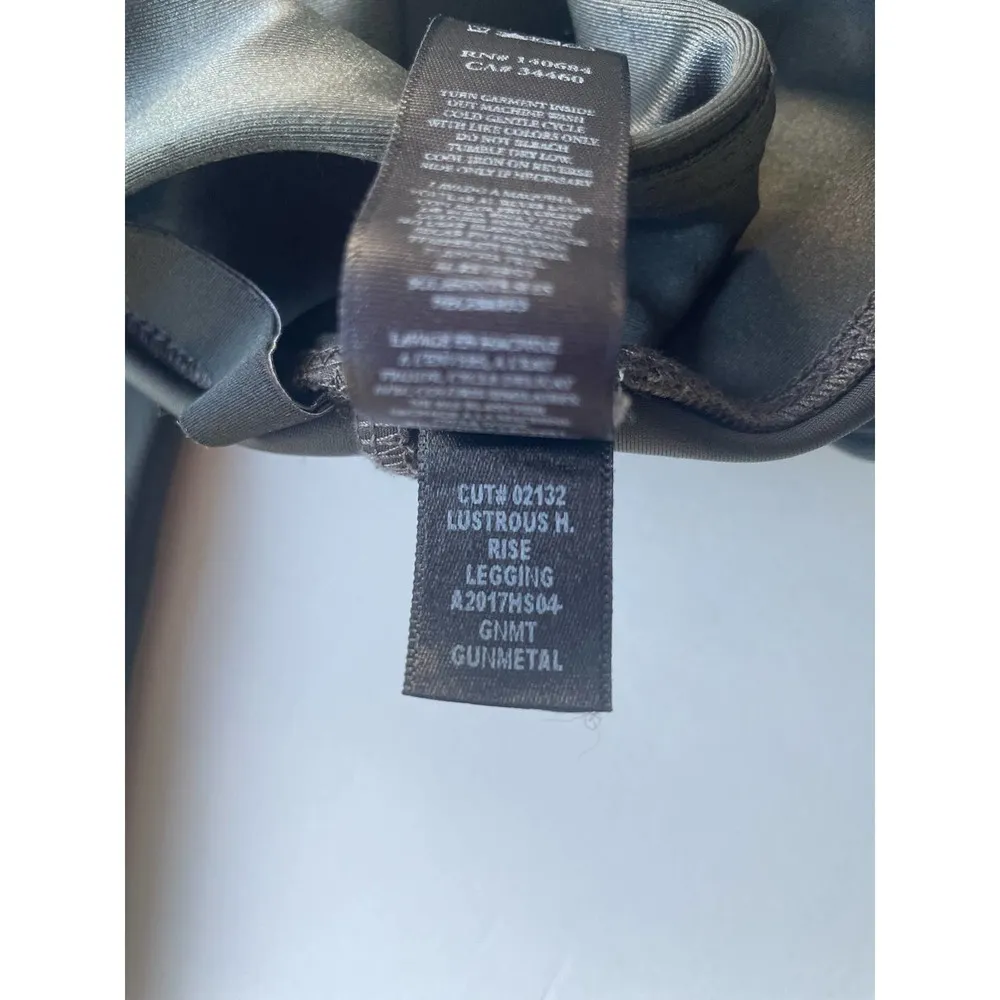 Koral Lustrous High Rise Athletic Leggings Gunmetal Size Small - Image 8