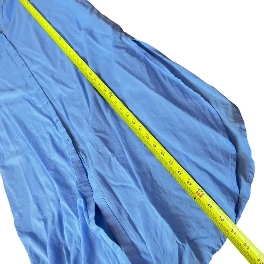 GapBody 100% Cotton Sleeveless Button Down Shirt Dress w/ POCKETS - Image 11