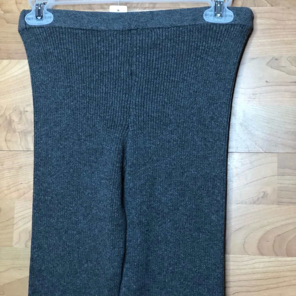 DECREE Heather Charcoal Gray Ribbed Med. Length - Image 7