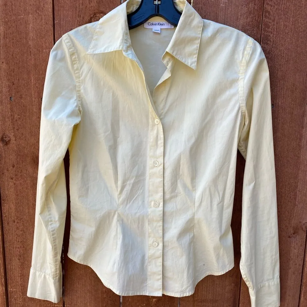 Calvin Klein Fitted Blouse - Image 2