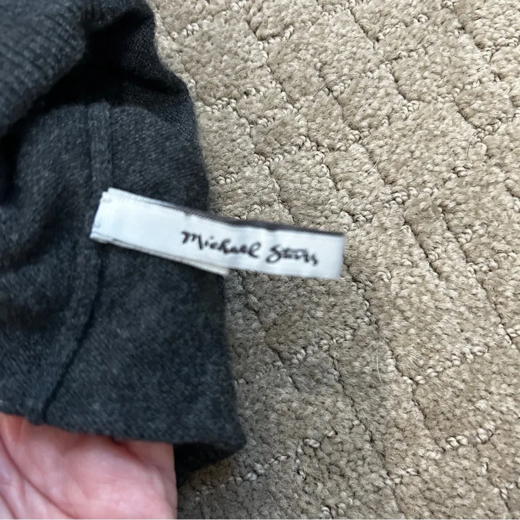 Michael Stars Women’s Knit Slouchy Beanie in Grey OS - Image 4