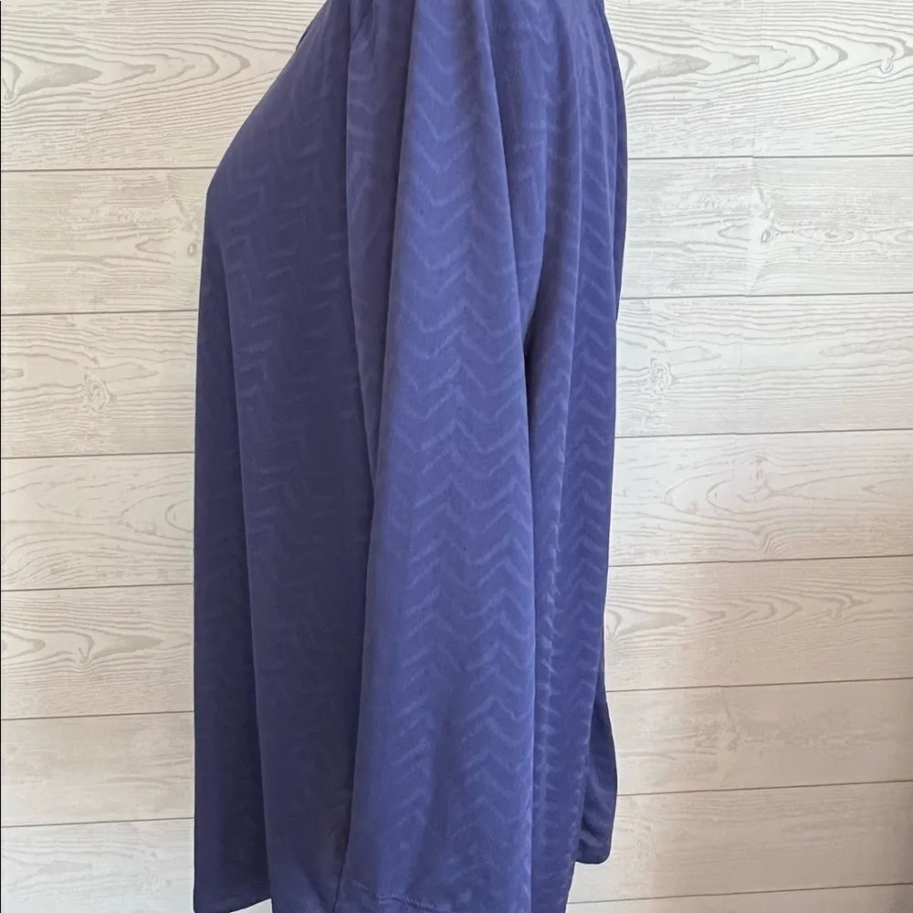 Xersion blue long sleeve Activewear top Size XXL - Image 3