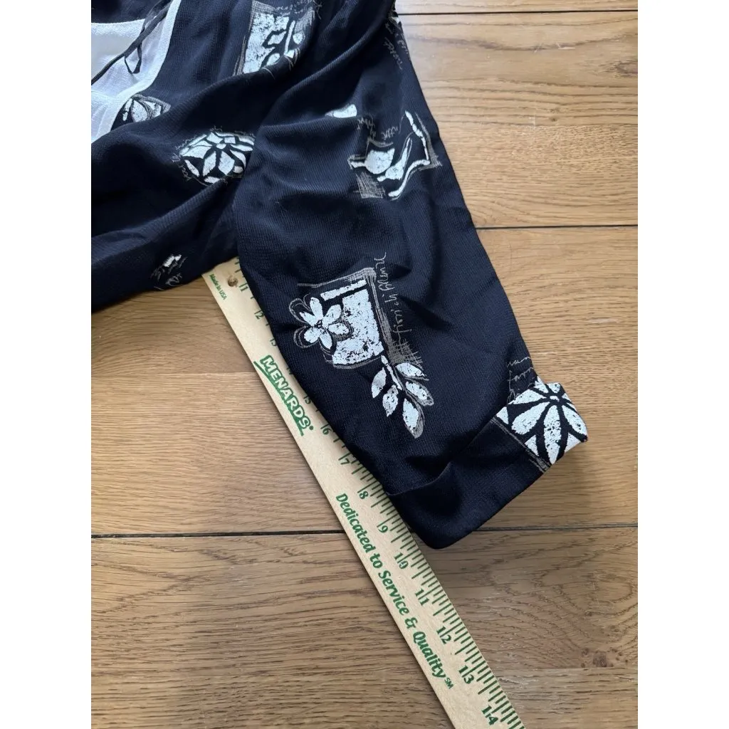 R&M Richards Women Blouse Pants Set With Necklace Set Size 24W Vintage USA Made - Image 10