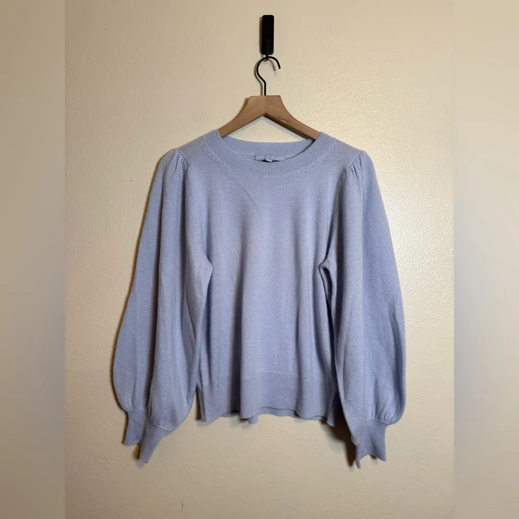 Antonio Melani Puff‎ Sleeve Cashmere Sweater - Image 2
