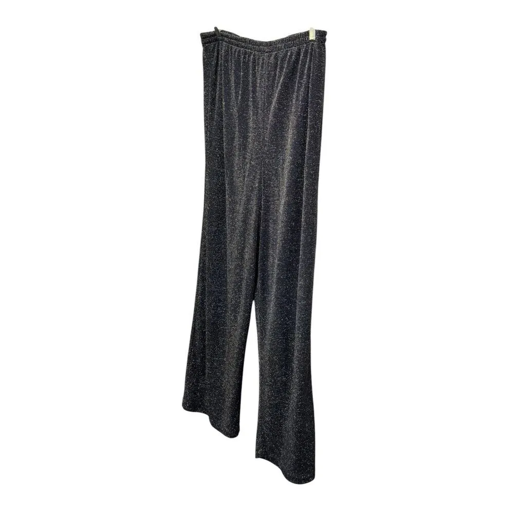 Rabbit Rabbit Rabbit Ladies Sparkly Night Out Gold Black Pants Size 18W Formal - Image 3