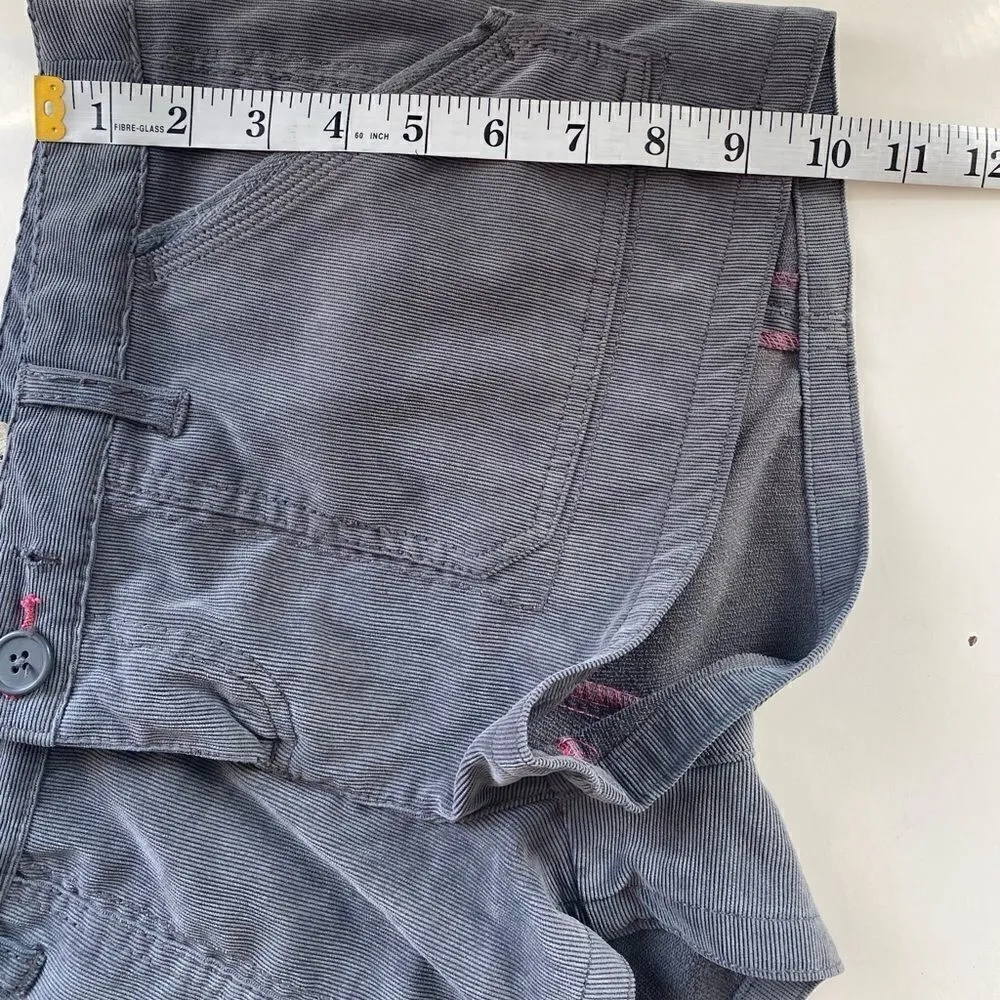 American Rag Gray Corduroy Shorts Size 5 - Image 9