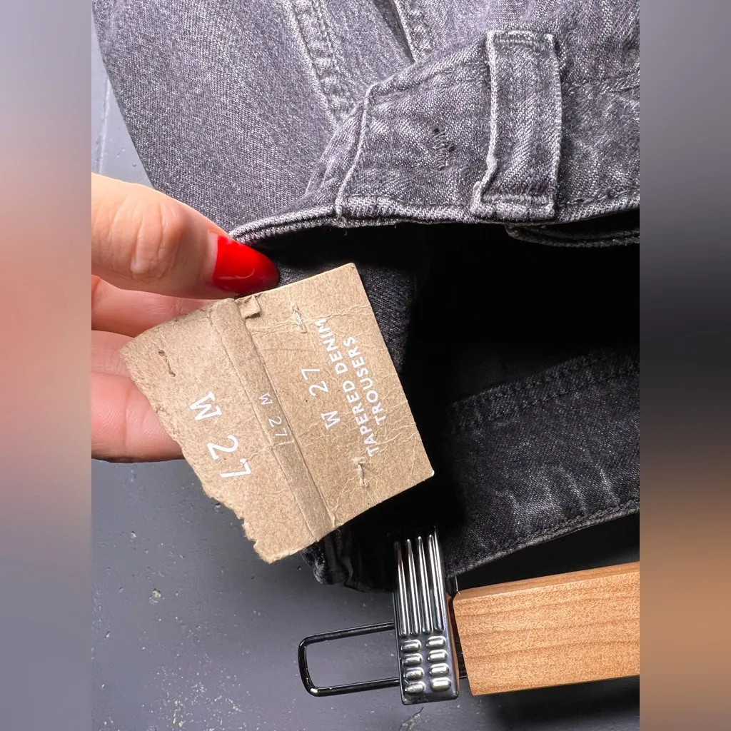 Madewell Tapered Denim Trousers (27) - Image 8