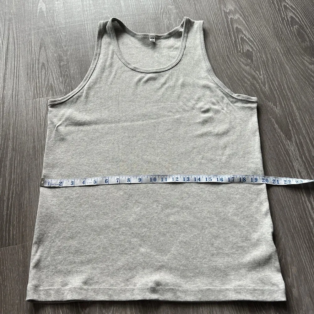 Uniqlo Tank Top Womens Extra Large Basic Gray - Image 6