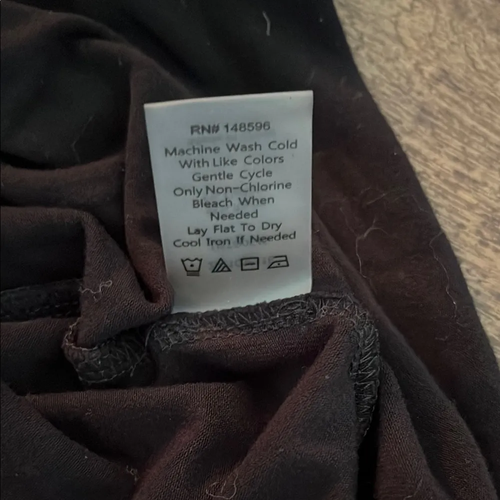 Universal Standard Collared Black Short Sleeve Button Down Top - Size 18 20 - Image 16