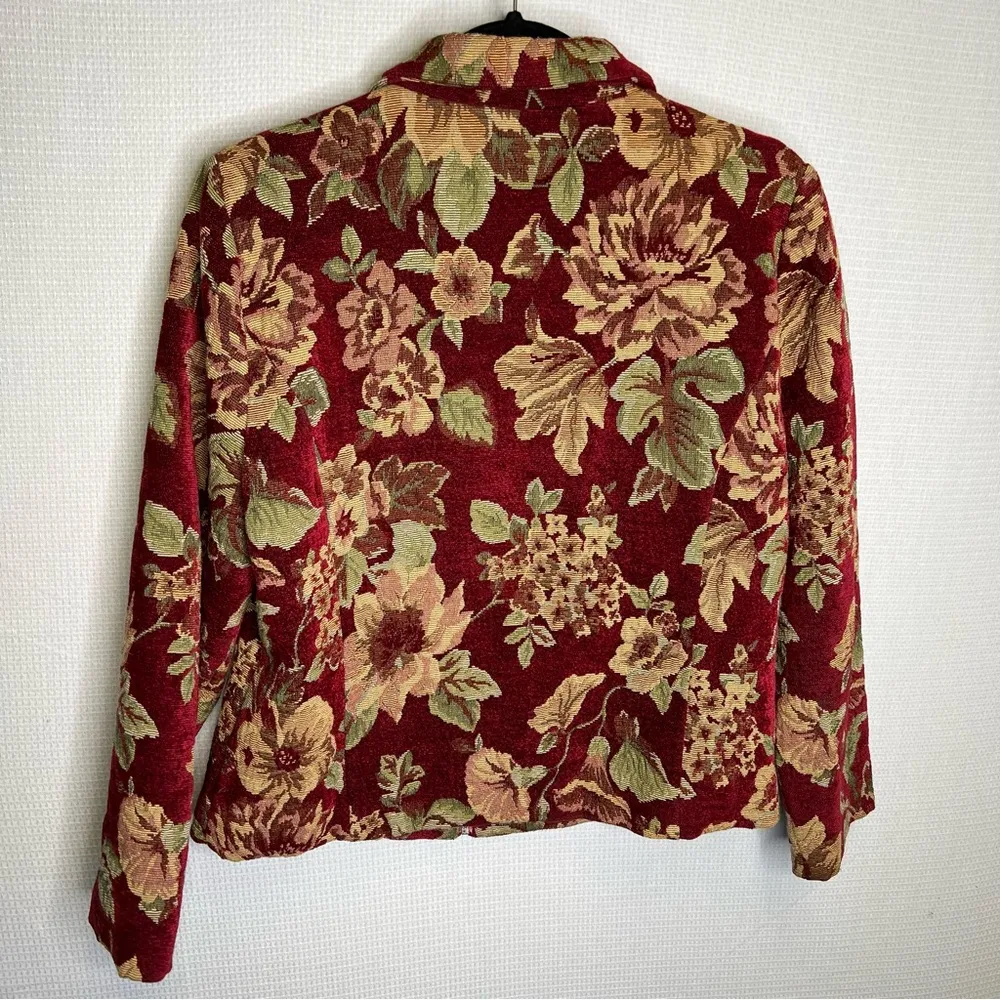 Dressbarn | Vintage Carpet Grandma Core Coat Jacket‎ LP - Image 3