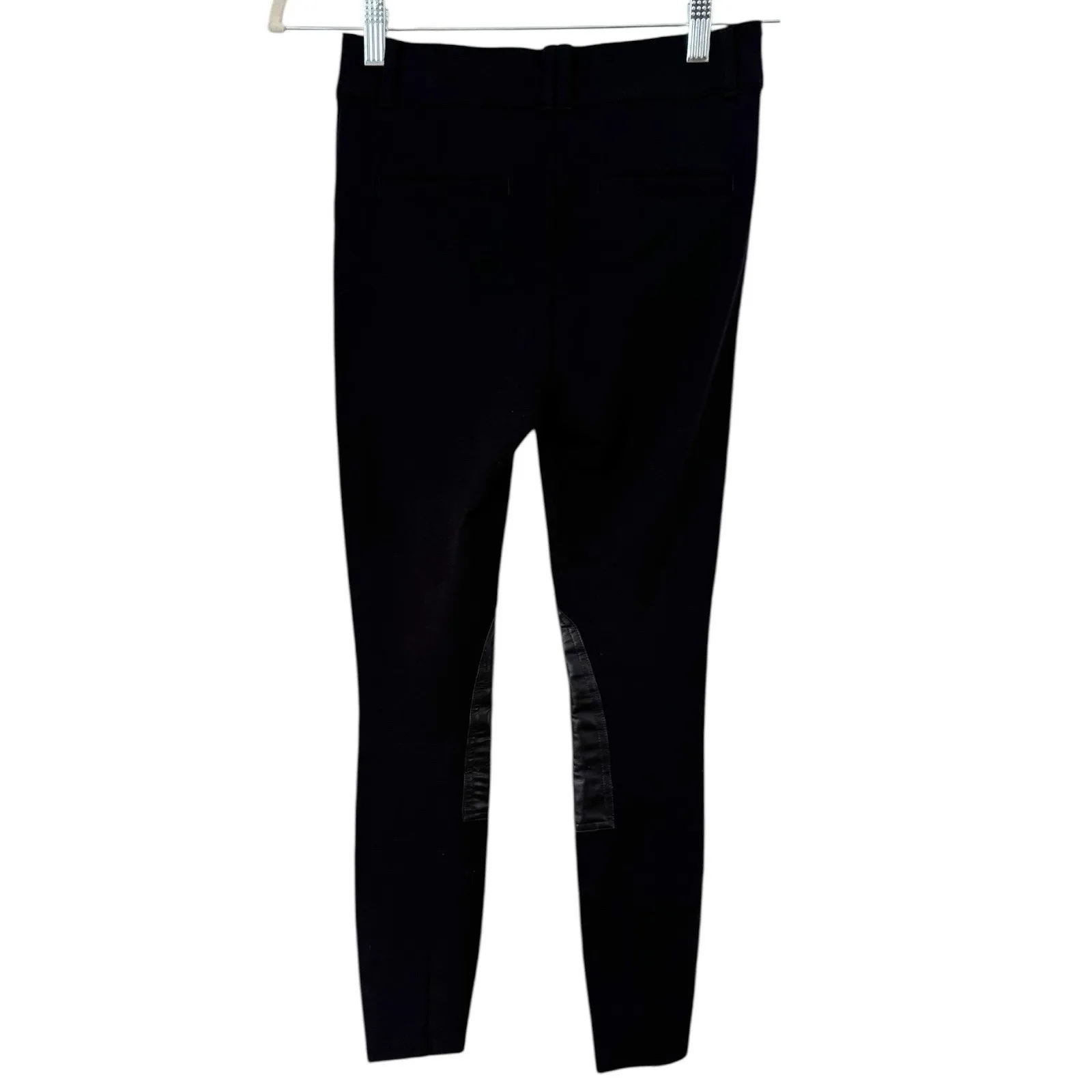 NWT Ralph Lauren Black Ponte Jodhpur Skinny Riding Pants Sz XS - Image 2