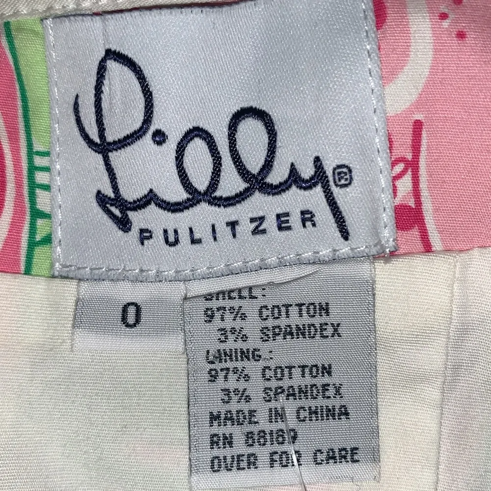 Lilly Pulitzer White Label Taboo Halter Blair Dress Women’s Size 0 Pink/Green - Image 9
