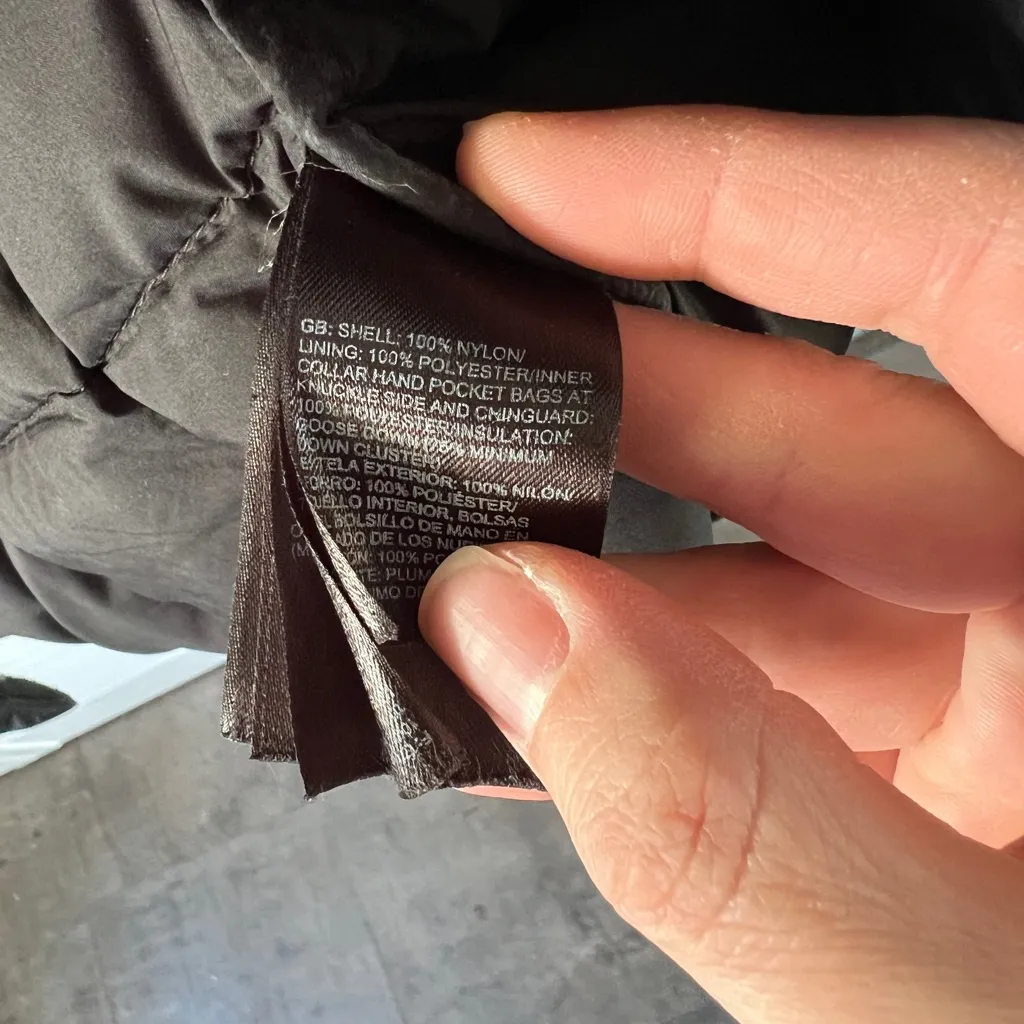 The North Face Women's Long Black Parka - Image 3