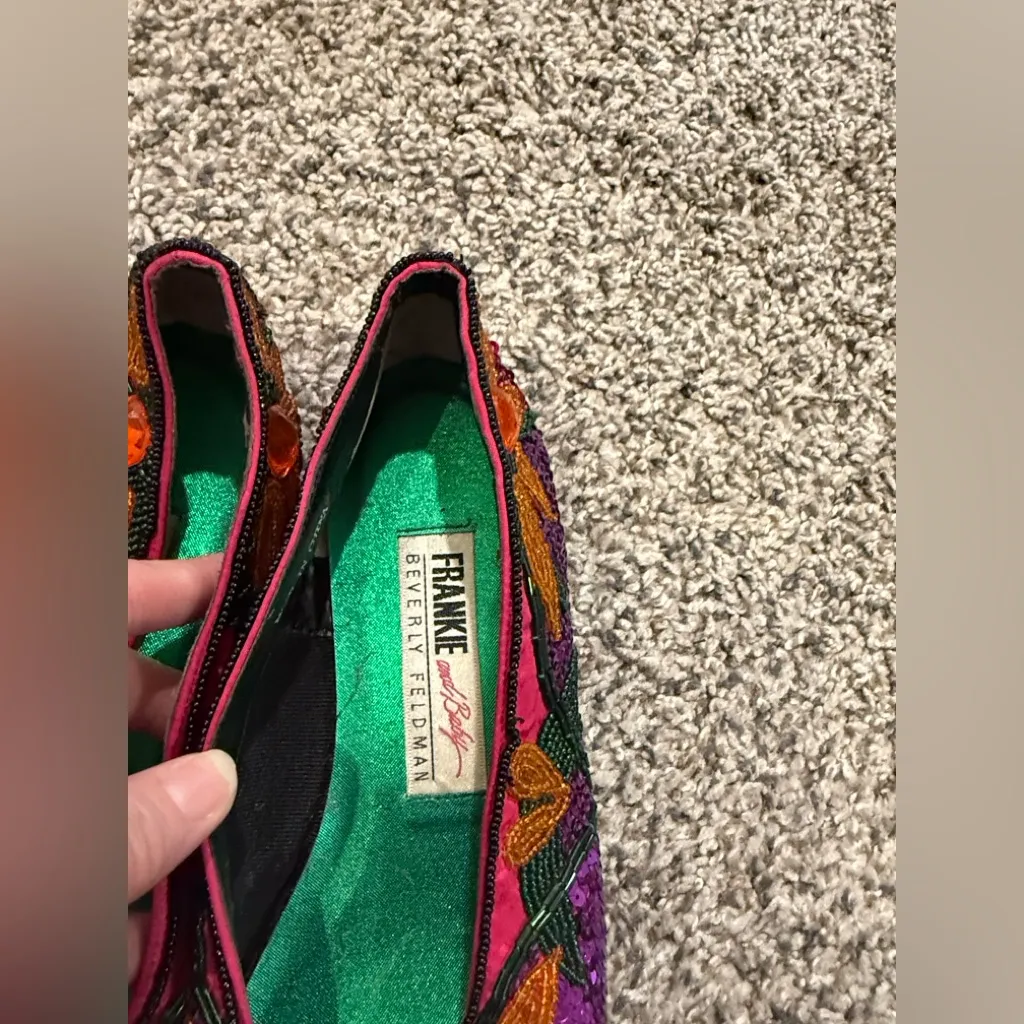 Beverly Feldman vintage flats 8.5 Purple - Image 2
