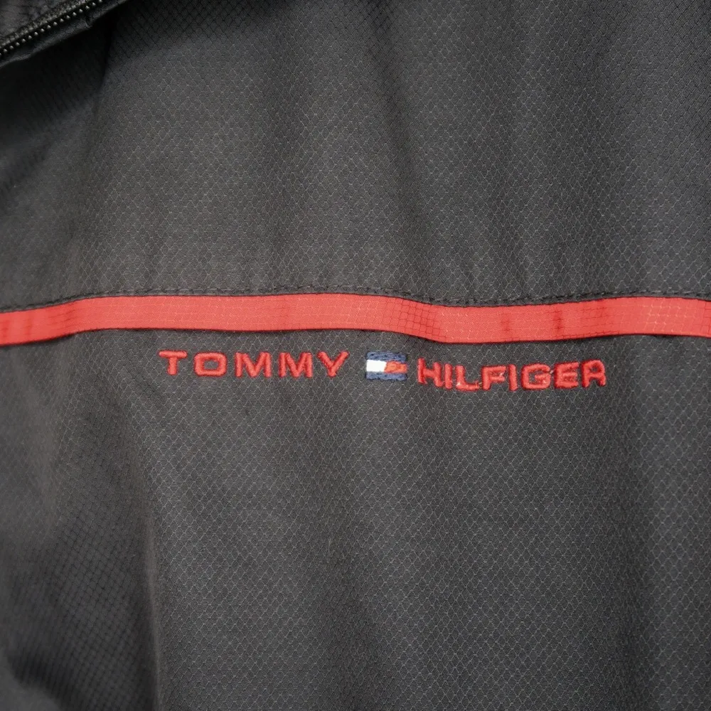 Vintage 90s Tommy Hilfiger Black And Red Jacket - Image 2