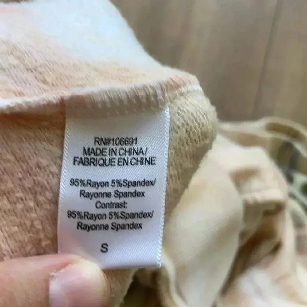 Young Fabulous & Broke Tie Dye Jogger Pants Sz S - Image 6