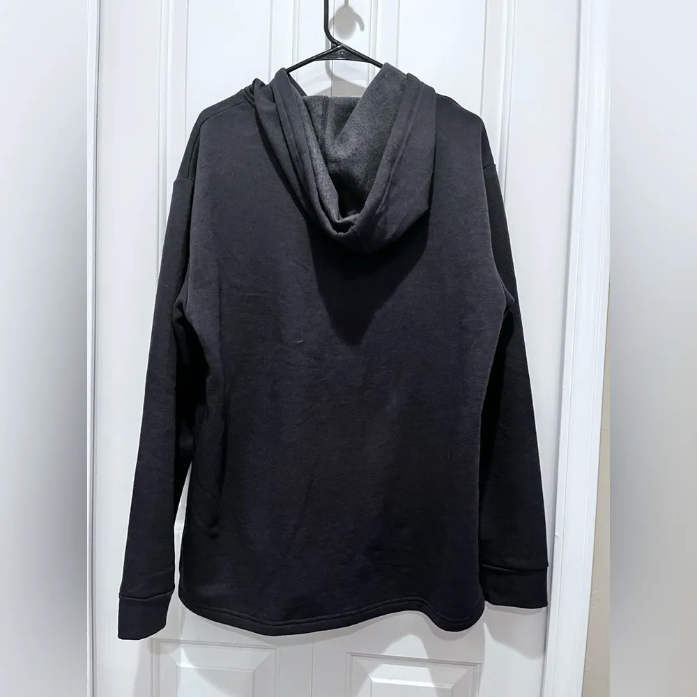 Stay Bearded Hoodie for Women Sz L Oversized NWOT Black/Pink Black Size L - Image 3