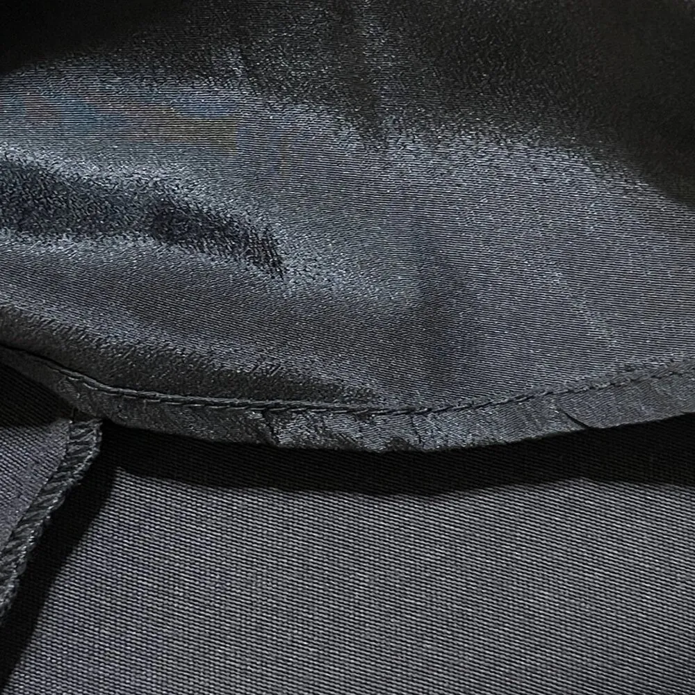 New D0+BE Halter Mini Dress Open Back Black M Medium Cocktail Party - Image 6