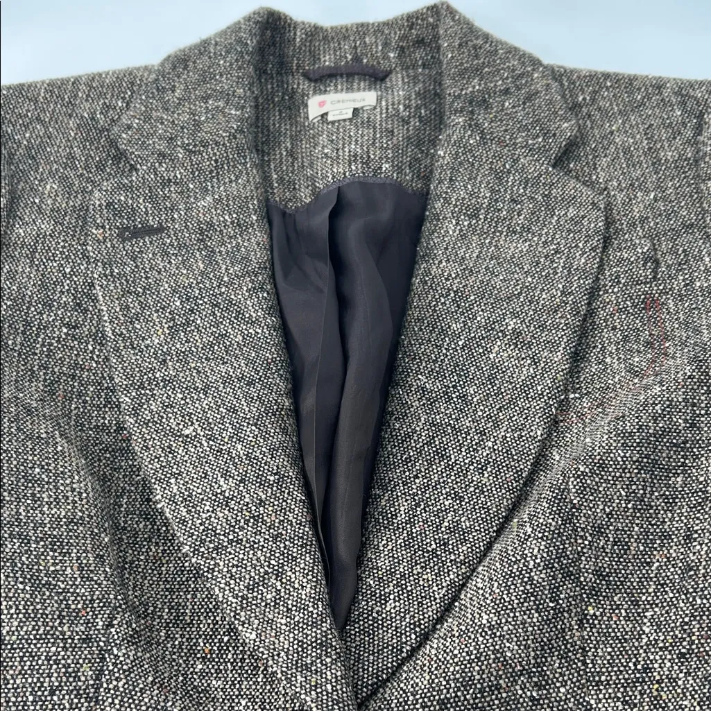 Daniel Cremieux Women's Brown Tweed Blazer - Image 4