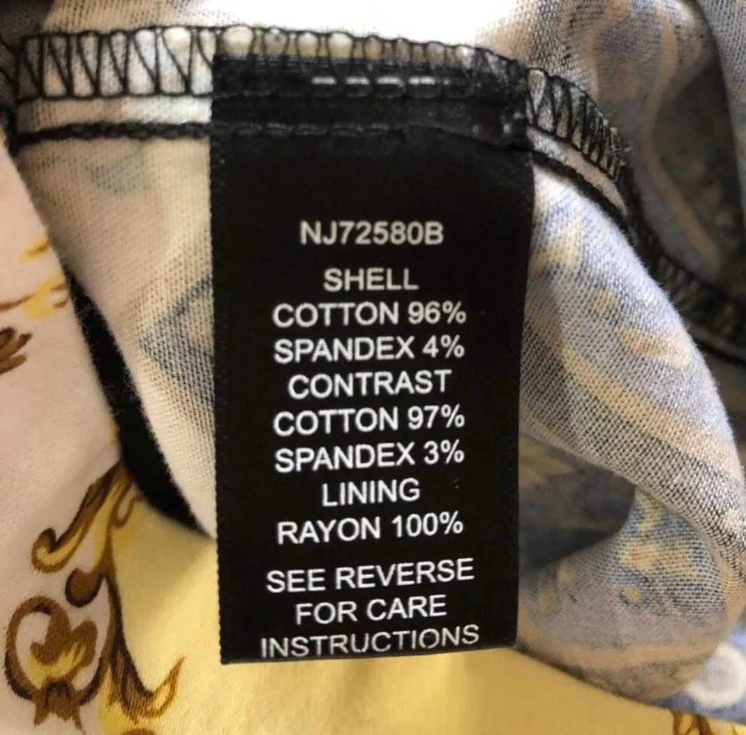 Baroque Print Romper - Image 5