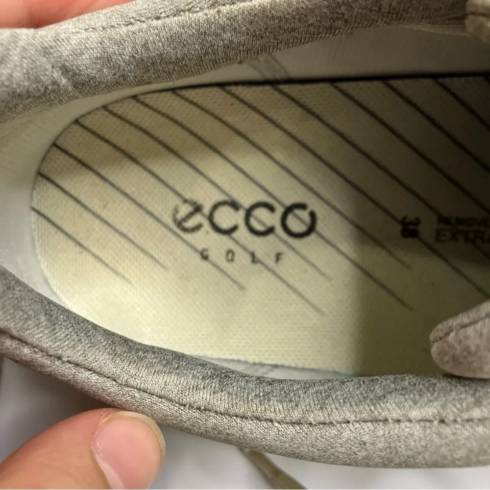 Ecco golf‎ sneakers tan leather size 38 - Image 7