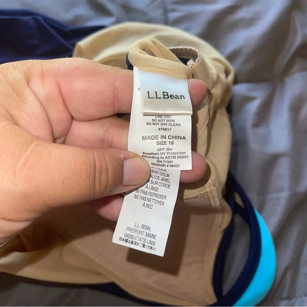 L.L. Bean Tankini Top - Image 5