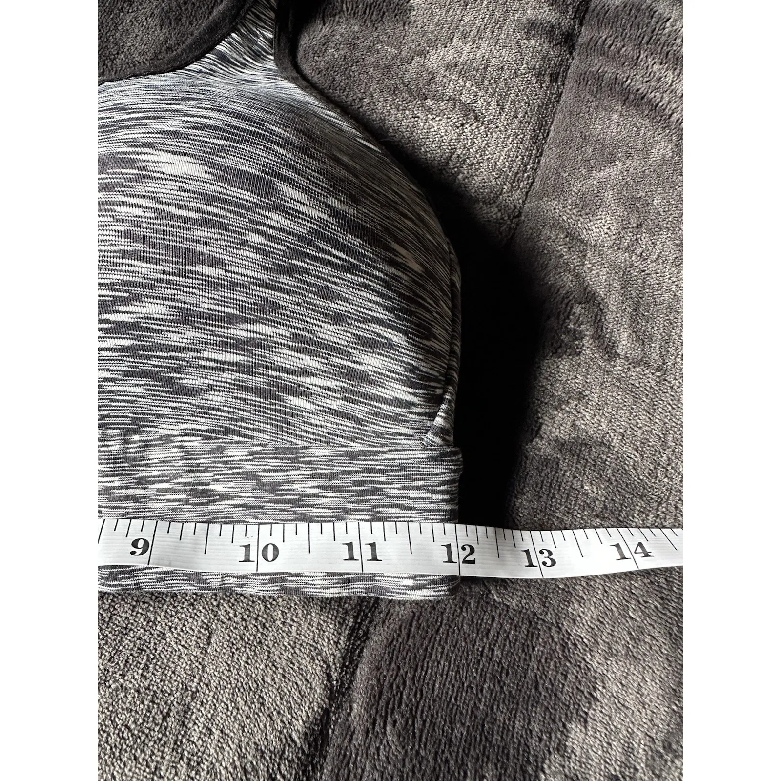 Lululemon Speed Up Bra Spaced Out Space Dye Black WHT‎ | SIZE 4 - Image 7