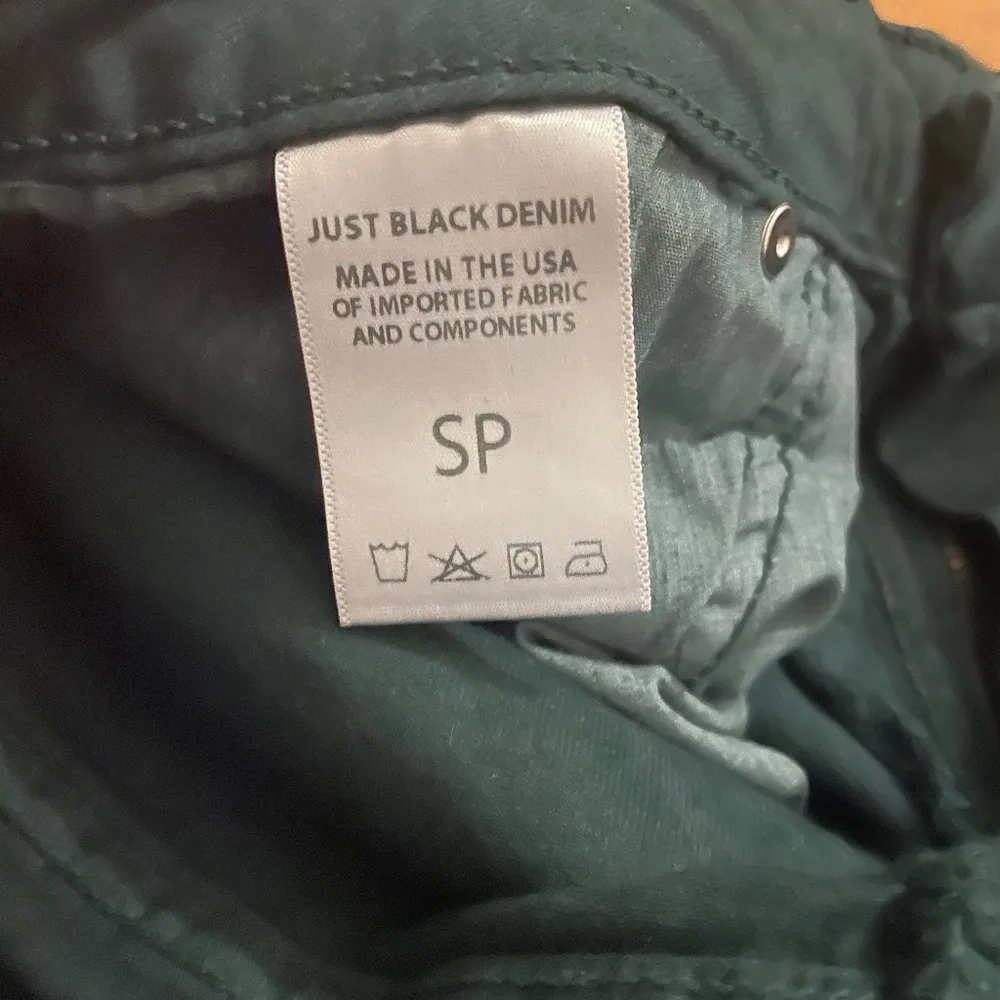 Dark Green Denim Skirt - Image 6