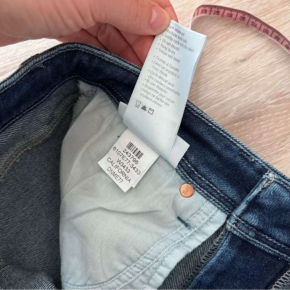 Paige high‎ rise Cindy straight leg jeans in California blue women’s size 27 - Image 8