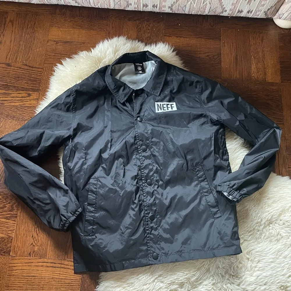 Neff x Disney collaboration Mickey jacket windbreaker Black Size M - Image 2