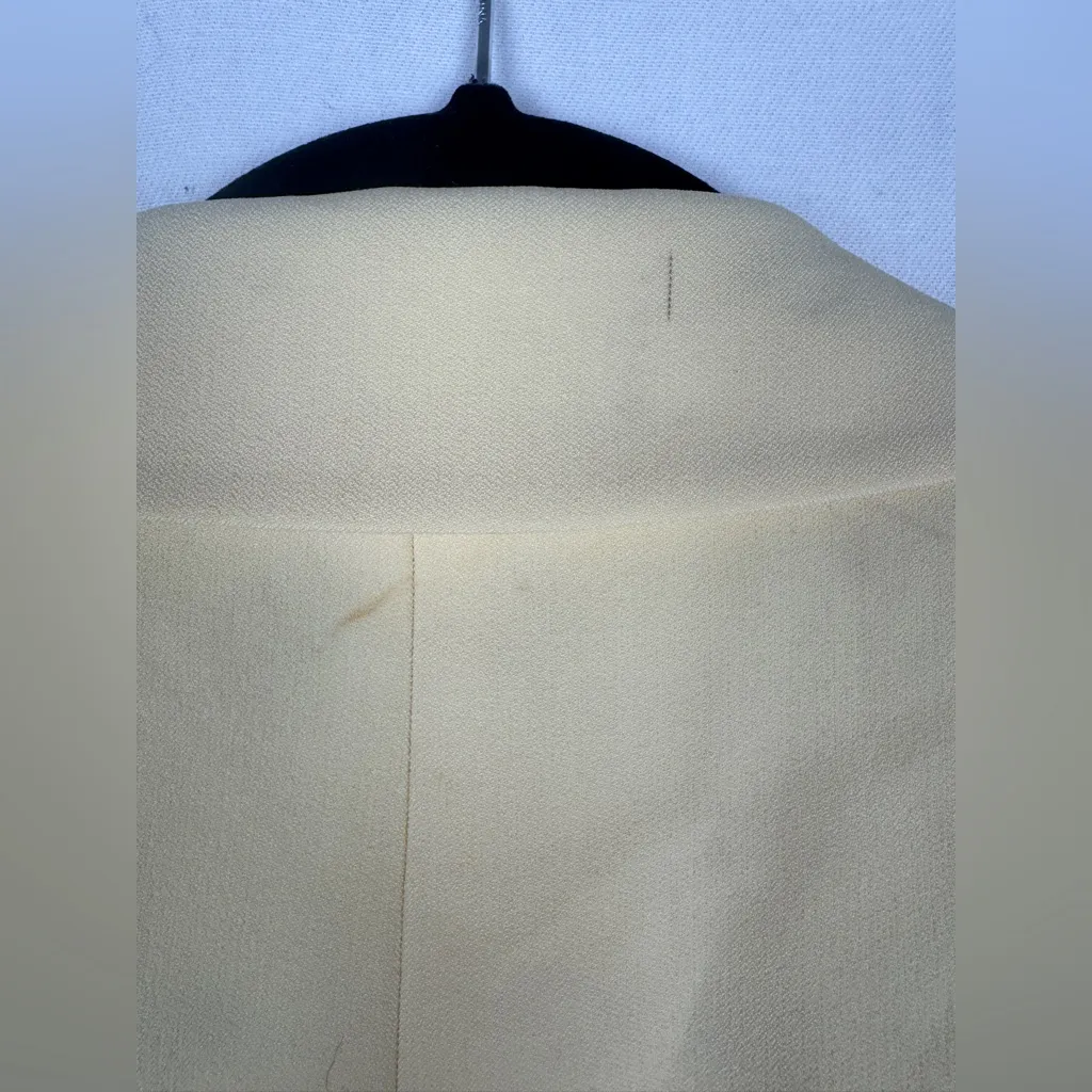 Le Suit Women's Light Yellow Blazer - Image 7