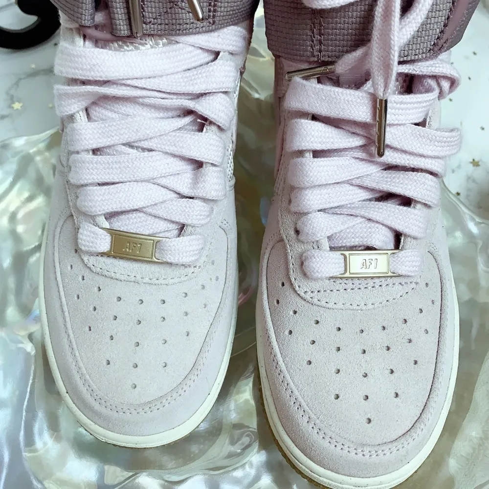 Nike  Women's AF1 Hi Premium Lilac 36.5 - Image 5