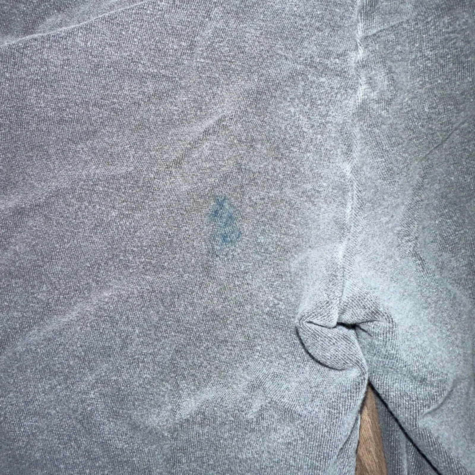 Nike Vintage Wash‎ Sweat Shorts Lounge Activewear Drawstring Pocket Gray S - Image 7