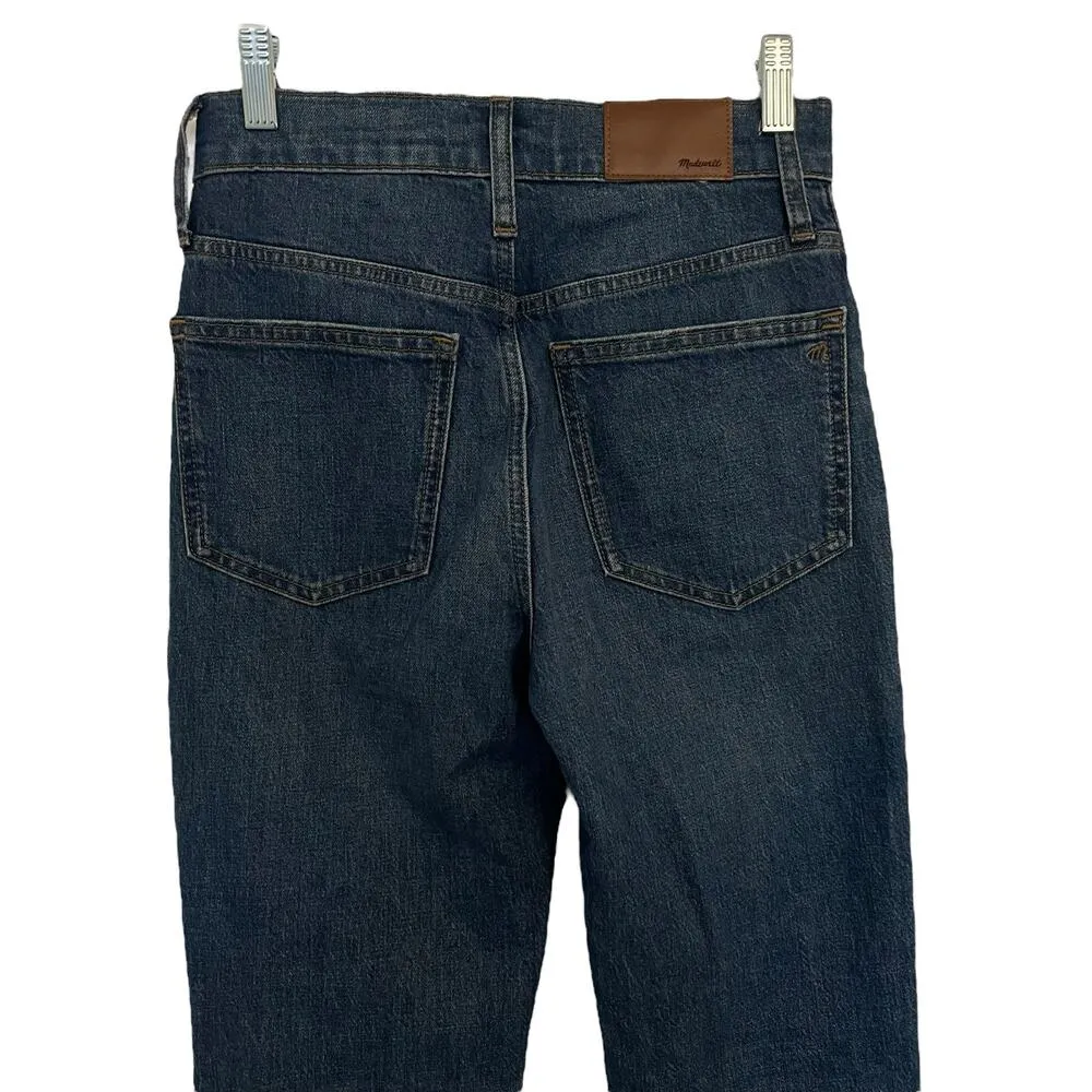 Madewell The Perfect Vintage Full-Length Jean in Sanderson Wash Mom Jean Size 24 - Image 10