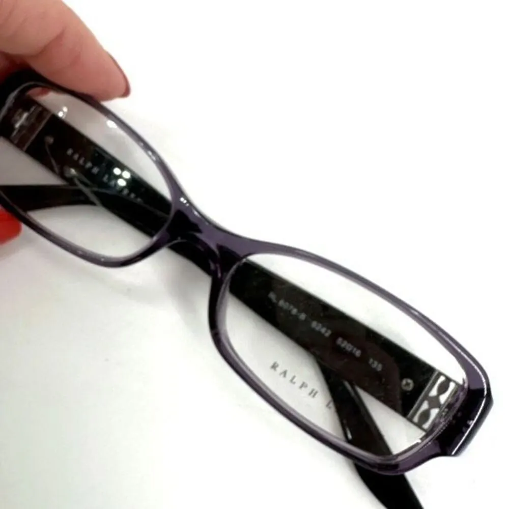Ralph Lauren RL6078-B 5242 Womens Optical Havana Prescription Eyeglasses Purple - Image 5
